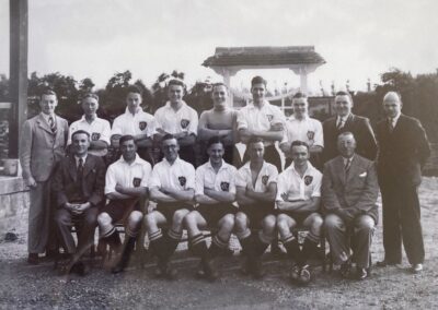 The CSFC team as champions of the Southern amateur league 1937-38.